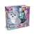 Club Petz Silver interactive plush baby seal toy, gray, in box