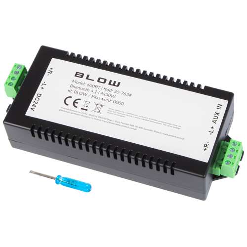 Blow 600BT Bluetooth 4.1 erősítő 4x30W - Audio erősítő