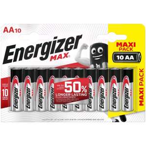 Energizer Max ceruza AA elem 10 darab 35297562 Elemek - Ceruzaelem
