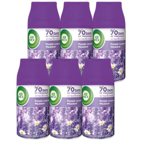 Air Wick Freshmatic Lavender Field Refill für automatische Lufterfrischer 6x250ml