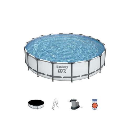 Bestway Steel Pro Max 549cm fémvázas medence szett tartozékokkal