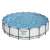 Bestway Steel Pro Max 549 x 122 cm fémvázas medence vízforgatóval, létrával és takaróval, szürke