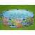 Bestway Steel Pro Max 274x66cm round metal frame pool with panda and animal print design