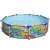 Bestway Steel Pro Max 274x66cm round metal frame pool with panda and animal print design