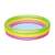 Isolated Bestway Inflatable Kiddie Pool, Colorful Rings