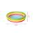 Bestway inflatable kiddie pool, colorful, 102 cm, with sizing info