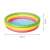 Bestway 102cm Inflatable Pool Dimensions, Colorful 3-Ring Design