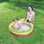 Bestway inflatable kiddie pool, colorful, 102 cm, in use