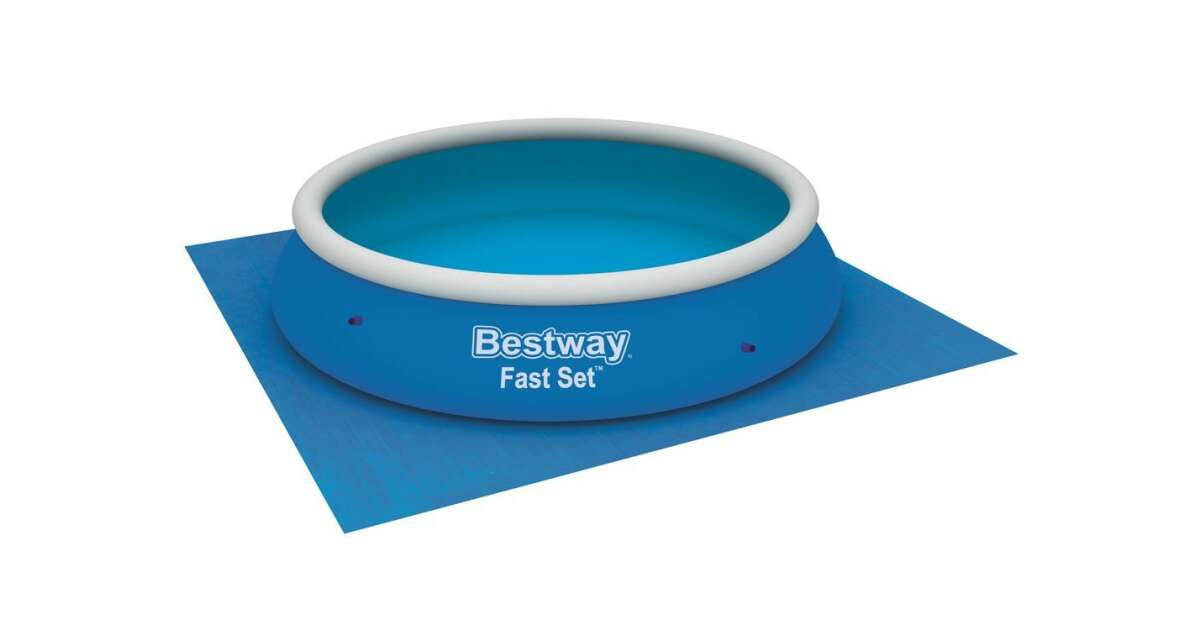 Bestway Flowclear Medencetalp - PVC - 488 x 488 cm 35299107
