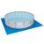 Bestway Flowclear Schwimmbadabdeckung - PVC - 488 x 488 cm 115039829