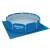 Bestway Steel Pro Pool mit blauem Unterlegtuch