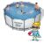 Familienspaß im Bestway Steel Pro MAX Pool mit Comicfigur