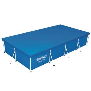 Bestway 400x211cm Obdĺžniková plachta na bazén na bazéne s kovovým rámom Steel Pro - Bestway