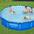 Bestway Steel Pro 305x76cm metal frame pool, people swimming