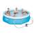 Family enjoying Bestway Fast Set inflatable pool with filter pump
