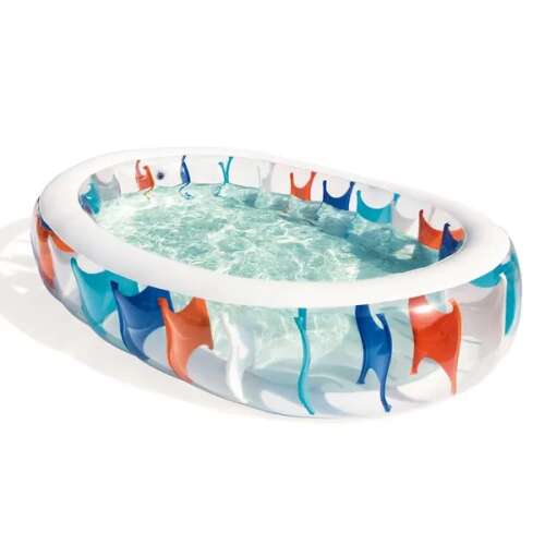 Bestway Aufblasbarer Pool, elliptisches Design, 229 x 152 x 51 cm