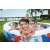 Bestway aufblasbarer Pool, elliptischer Pool, 229 x 152 x 51 cm, Familie genießt den Pool