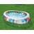 Bestway aufblasbarer Pool, elliptischer Pool, 229 x 152 x 51 cm, mit Wasser gefüllt, im Garten