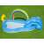 Bestway Rainbow N' Shine Play Center inflatable pool with slide and sprinkler, blue and white