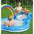 Надуваем басейн Bestway Rainbow N' Shine Play Center с пързалка и пръскалка, деца играят в басейна