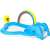 Bestway Rainbow N' Shine Play Center aufblasbarer Pool mit Rutsche und Sprinkler, blau und weiß