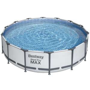 Bestway Steel Pro MAX kerti medence, 4.27m átmérő, fehér - Bestway