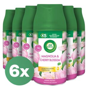 Air Wick Freshmatic Cseresznyevirág Utántöltő automata légfrissítő készülékhez 6x250ml 141187795 - Légfrissítő