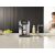 DeLonghi PrimaDonna Soul ECAM610.55.SB coffee machine in a modern kitchen setting