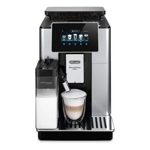 Espressor DeLonghi ECAM610.55.SB PrimaDonna Soul cu sistem LatteCrema