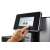 Masina de cafea automată DeLonghi PrimaDonna Soul ECAM610.55.SB, ecran tactil care afișează setările