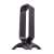 Trust GXT 265 Cintar RGB headset stand, black, front view, purple light