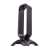 Trust GXT 265 Cintar RGB headset stand, black, front view, purple light