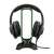 Trust GXT 265 Cintar RGB Headset Stand with USB Ports, Black, with headset