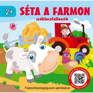Séta a farmon - szókincsfejlesztő 35302405 Textil könyvek gyerekeknek
