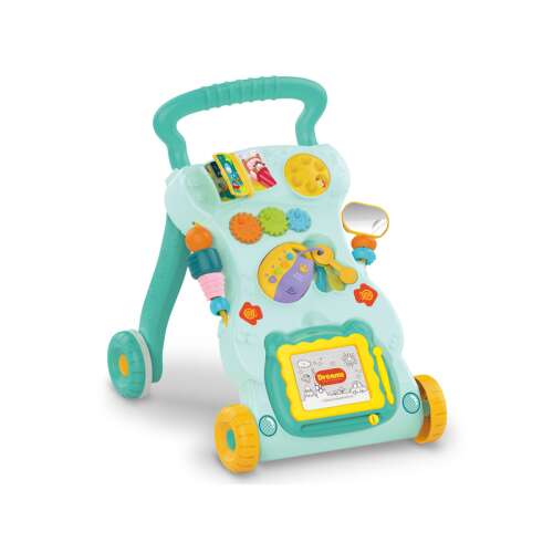 HUANGER Musik-Gehwagen mit interaktiven Spielzeugen, Lernspielzeug für Babys, ab 6 Monaten