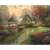 Kész Schmidt Puzzle Thomas Kinkade Wish Cottage 1000 darabos