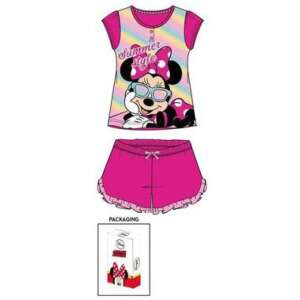 Set pijama scurtă pentru fete Disney Minnie Mouse în cutie cadou, mărime 7 ani - Disney Pijamale pentru copii, cămăși de noapte