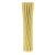 Gold Chevron Paper Straws, 12 pcs 93215719