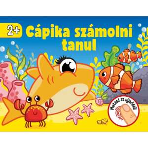 Cápika számolni tanul 2+ 35333169 Textil könyv gyerekeknek