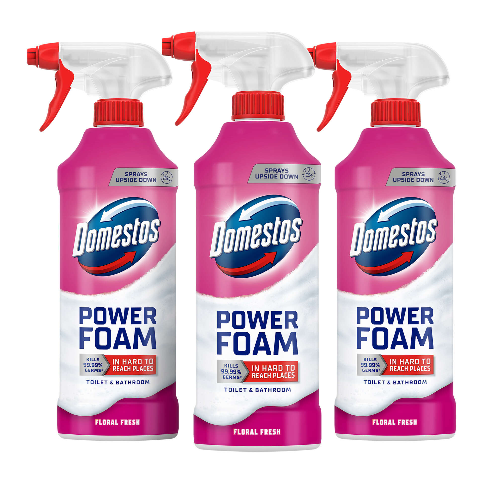E-shop Domestos Power Hab sprej Floral Fresh 3x435ml