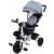 Funfit Kids Twist 360 Сив триколка за малки деца с регулируеми функции и кошници за съхранение