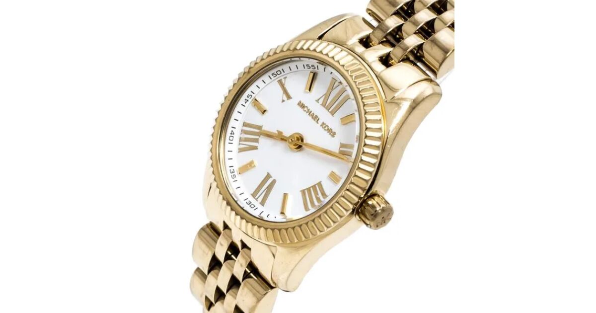 MICHAEL KORS MK3229 Gold Petite Lexington Damenuhr