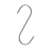 Stainless steel meat hook, 17 cm, IdeallStore® butcher shop