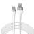 Forever Flexibilis USB-C to USB charging and data cable, white, 1 meter, 100W, 3A