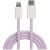 Maxlife MXUC-06 Charging and Data Cable, USB-C – Lightning, 1.0 m, 20W, Purple 93302143