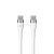 Kabel USB-C Forever Rugalmas 1m 60W, biały