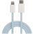 Maxlife MXUC-06 charging and data cable, USB-C – Lightning, 1.0 m, 20W, blue 93302176