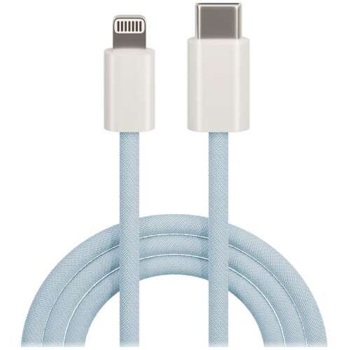 Maxlife MXUC-06 USB-C to Lightning cable, 1 meter, blue