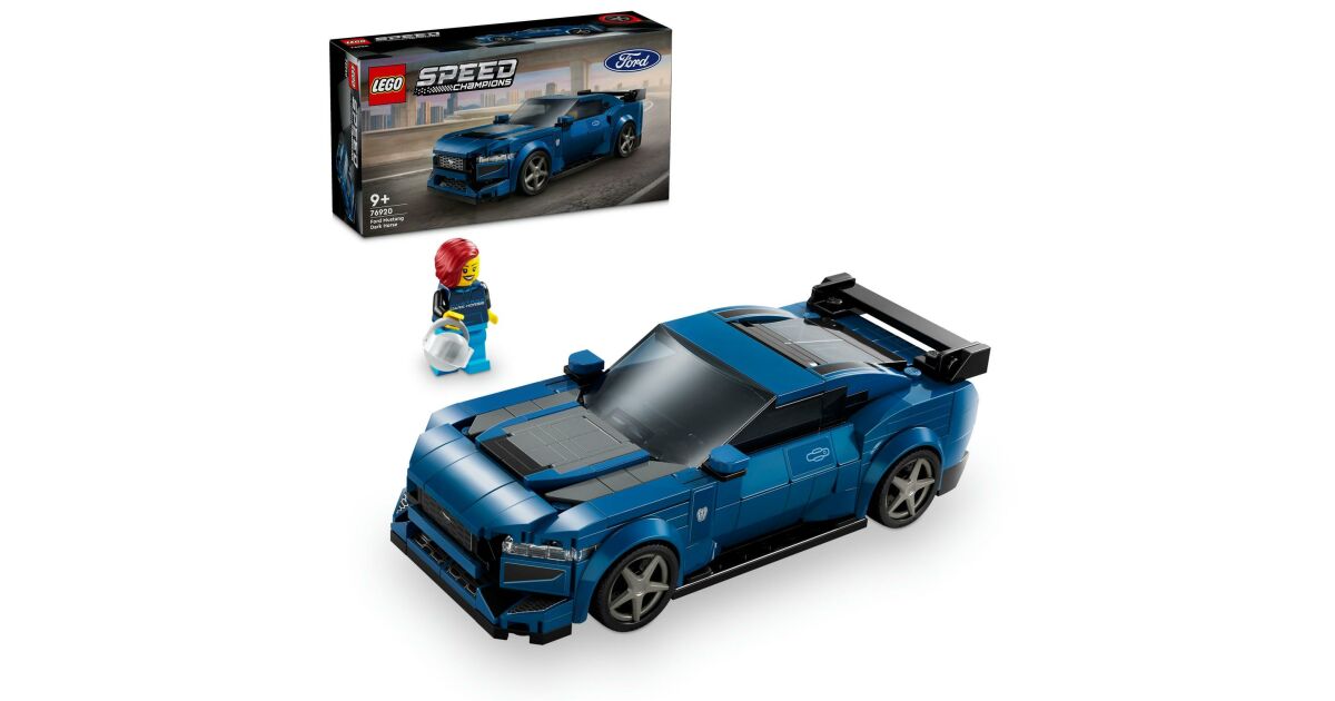 LEGO® Speed Champions Ford Mustang Dark Horse sports car 76920