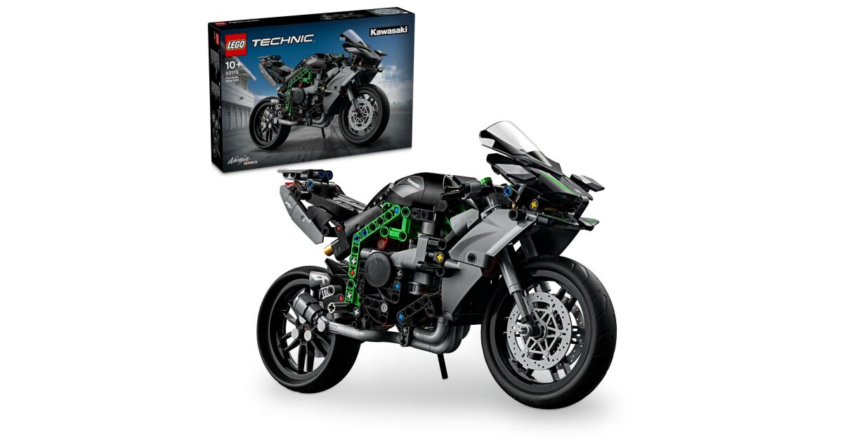 LEGO® Technic Kawasaki Ninja H2R Motorcycle 42170 | Pepita.com